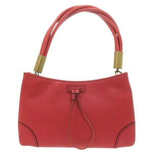 Gucci Leather Red Tote Bag